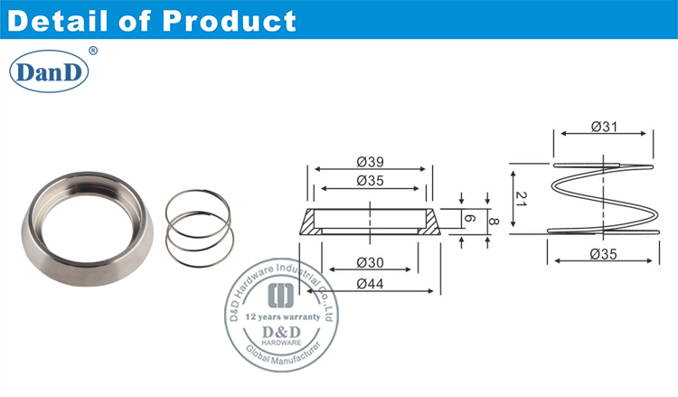 Bester Kragen- und Spring-D und D-Hardware
