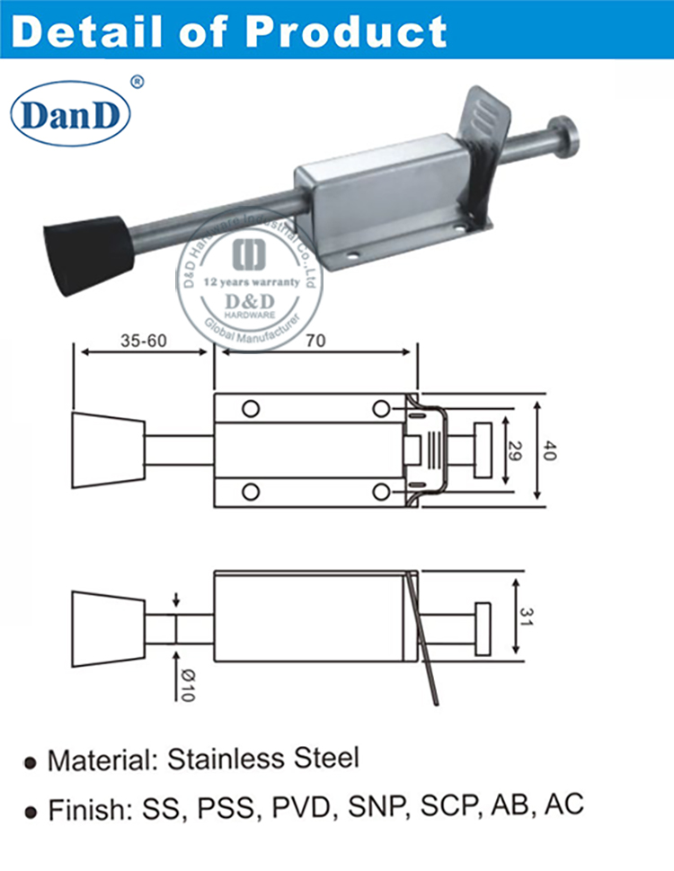 T&uuml;rstopper Fu&szlig; betrieben