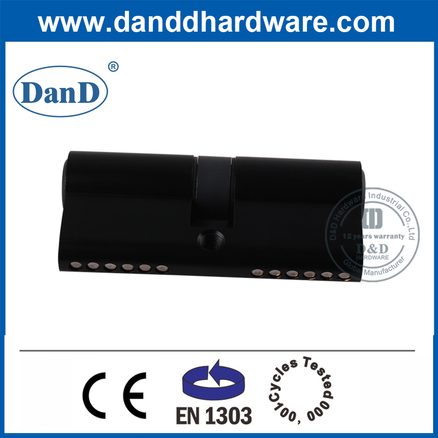 Schwarzer Schlosszylinder