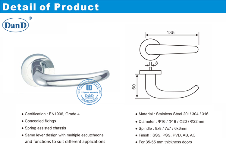 Externe T&uuml;rgriffe-D und D-Hardware