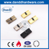 Euro Solide Messing Nachtlatch-Lock-Schlüssel Halbzylinder-DDLC010