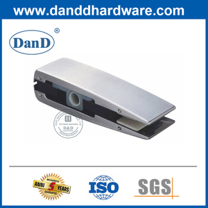 SUS304 Hohe Qualität Top-Patch-Anschluss für doppelte Glastür-DDPT007