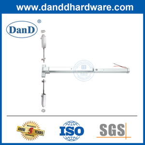 Vertikale Stange Panikhardware Elektrisches Ausgangsgerät Edelstahl Panikstange mit Alarm-DDPD032