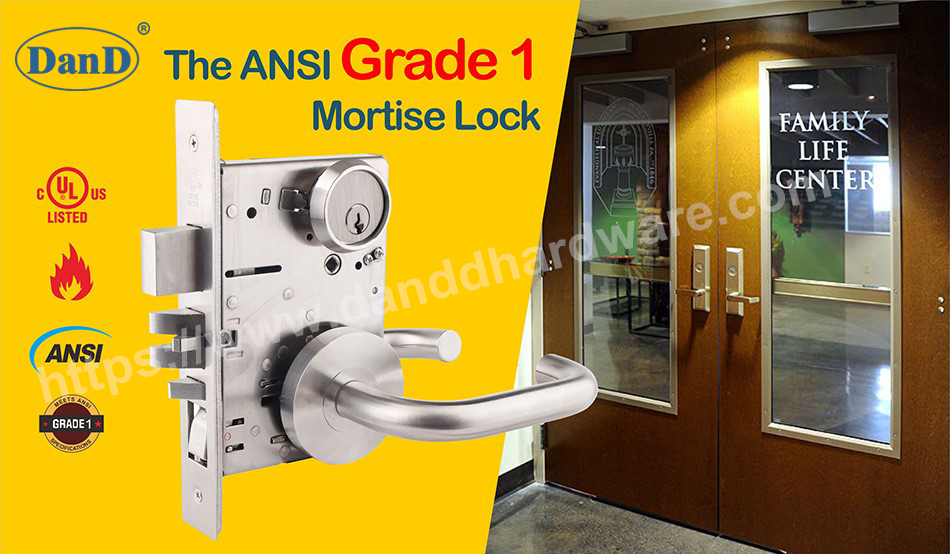 Standardniveau der amerikanischen Mortice Lock-D- und D-Hardware