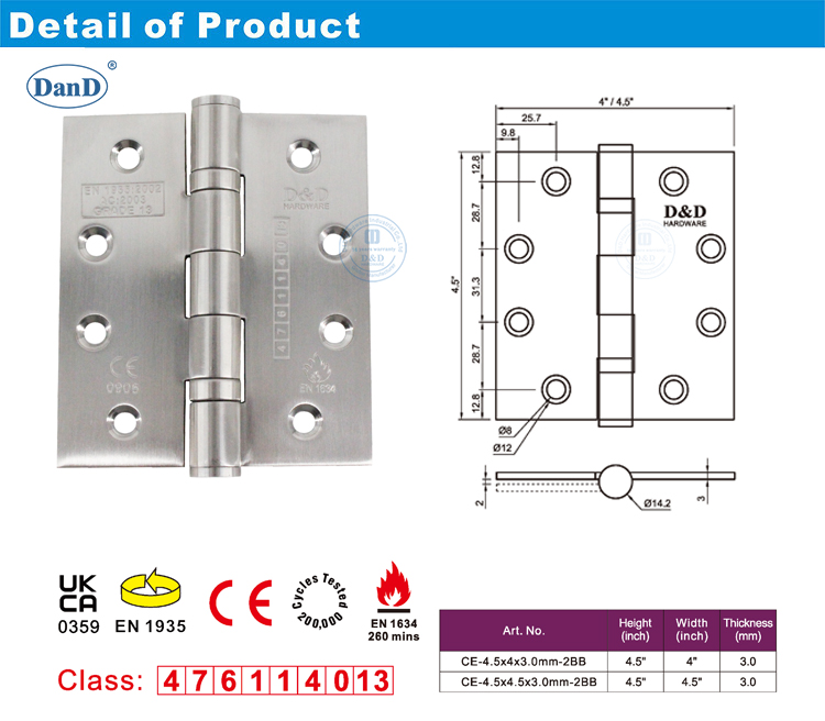 CE -T&uuml;rscharnier