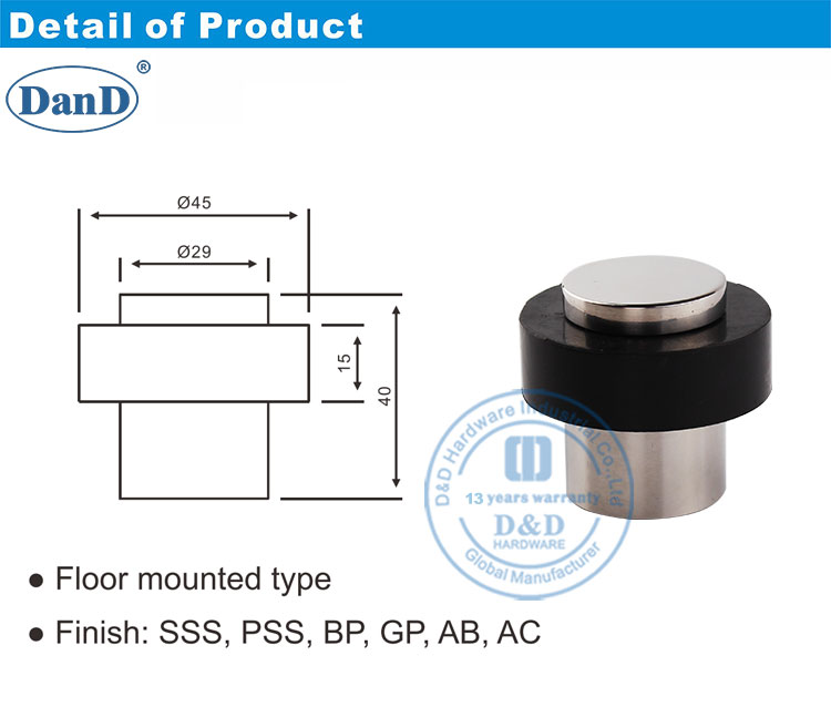 T&uuml;rstopper einschrauben