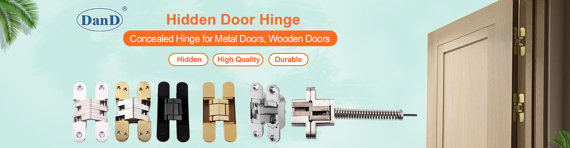 Zwei Richtungen versteckter Scharnier