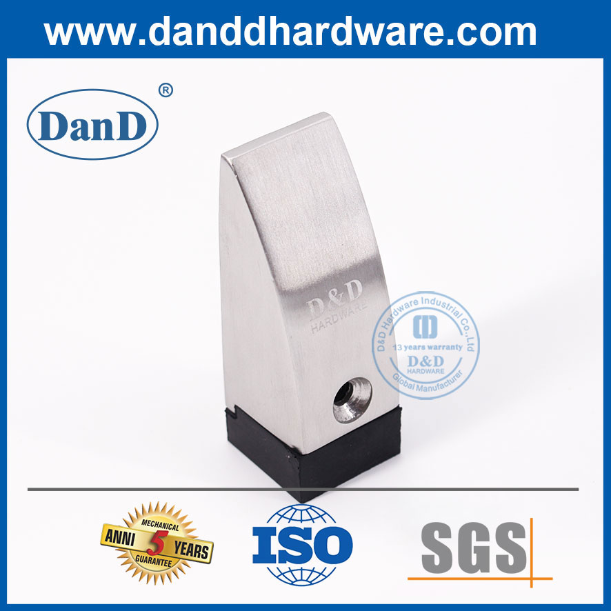 Zeitgenössischer Edelstahl-Silbertür Stopps für Außentüren-DDDs013