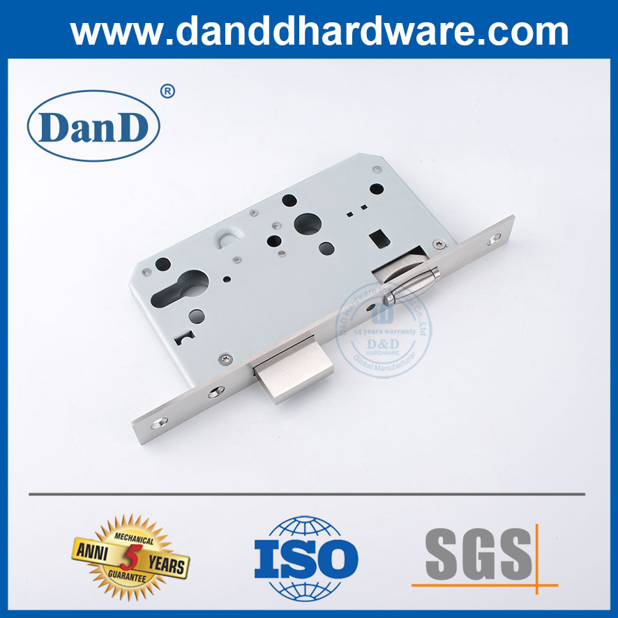 Euro Roller Latch Passage Mortise Metal Türschloss für Apartment-DDML010-6072