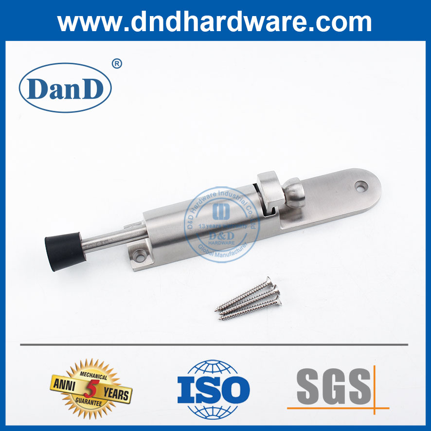 Türstahlhalter aus rostfreiem Stahl Federfuß betriebene Türstopper-DDDs034