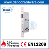 CE EN12209 SUS304 EURO FIRE bewertet Lace Schärpentür Lock-DDML009 