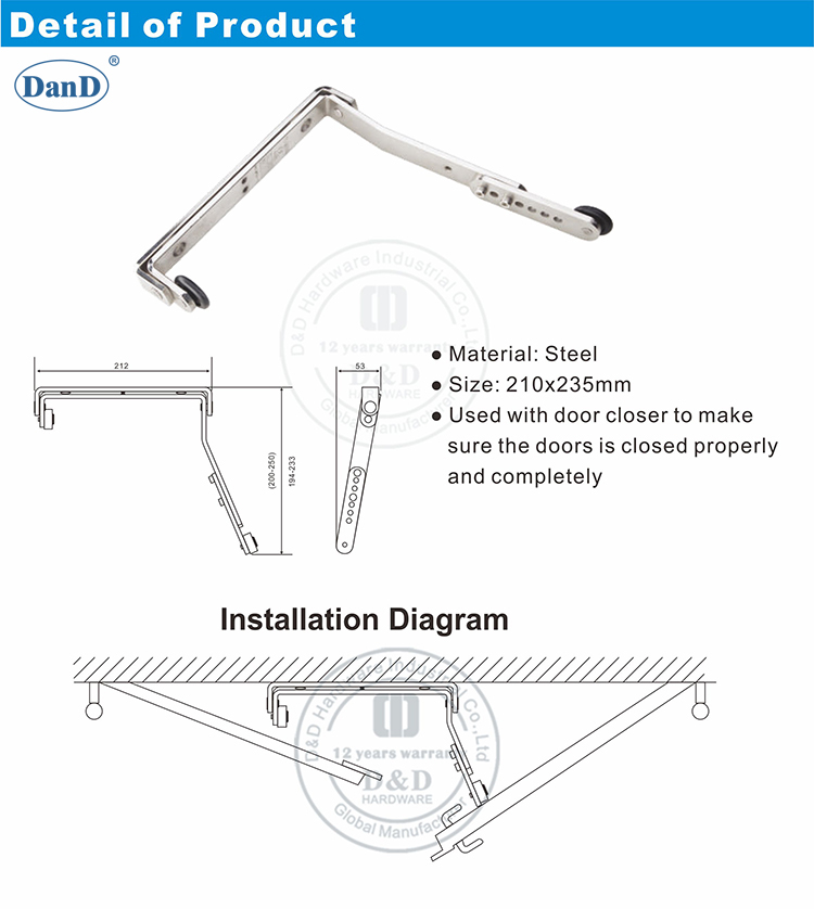 Sicherheitsgatter-T&uuml;rkoordinator-D und D-Hardware