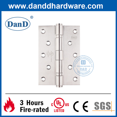 UL Listed Edelstahl 304 Feuerfeuer Scharnier für externe Door-DDSS005-FR-5x3.5x3.0