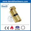 Europäische Polierte Messingbadezimmerschlosszylinder mit Thumbturn-DDLC007