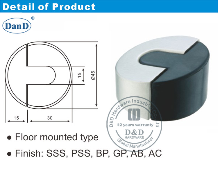 H&ouml;lzerne T&uuml;rstopp-D- und D-Hardware