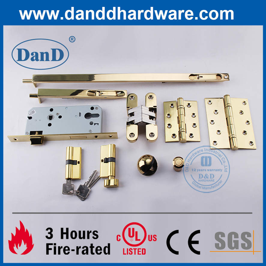 Messingboden montierte Türstopper für Metall-Tür-DDDs005