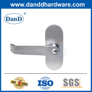 Zinklegierung oder Edelstahl-Panikstange und Trim Escutcheon Hebel Trim-DDPD042