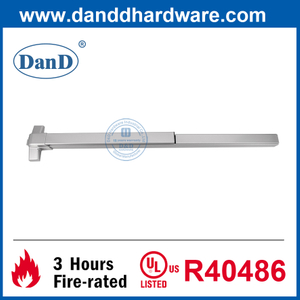 UL Listed Rim Typ Fire Exit Device Touch Stahl Stahl Panikbalken-DDPD003