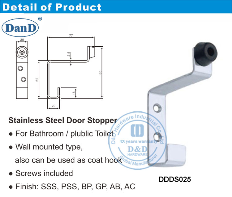 T&uuml;rstopper f&uuml;r Badezimmer