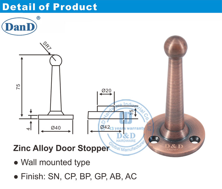 Antiker Kupfert&uuml;rhalter