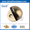 Sicherheit Edelstahl Halbmond Satin Messing Tür Stop-DDDS001