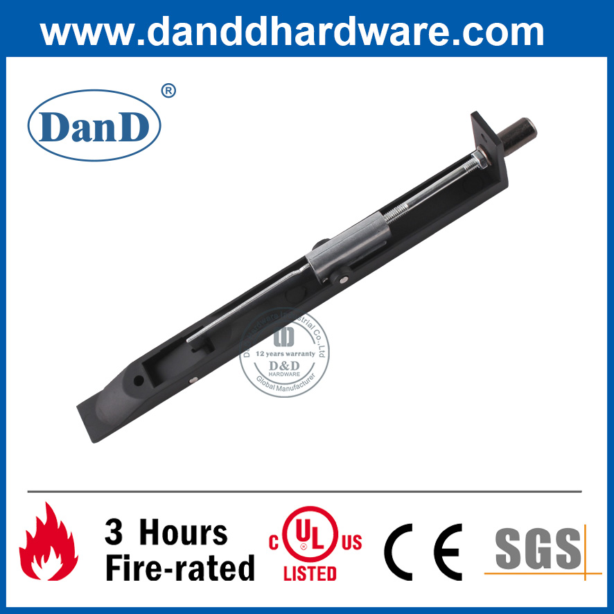 Edelstahl schwarzer Hochleistungsspülenbolzen für Holztür-DDDB001