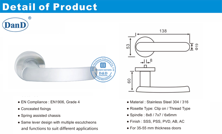 Stahlt&uuml;rgriff-D und D-Hardware