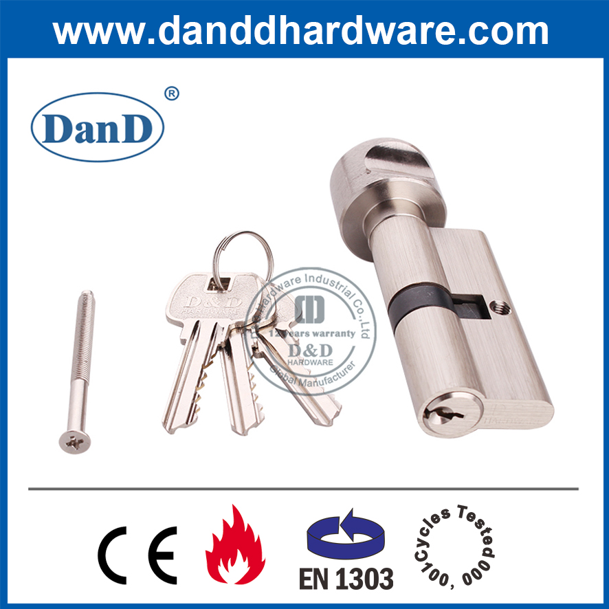 CE-Zertifizierung Messing High Security Key und Drehen Sie Zylinder-DDLC001