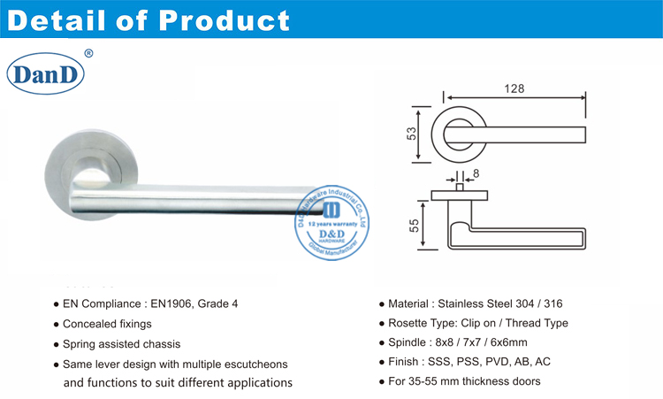 Linksh&auml;nder-T&uuml;rgriff-D und D-Hardware