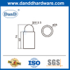 Silberne Satin Edelstahl-Wandhalterungstür Stopps für europäische Markt-DDDs048