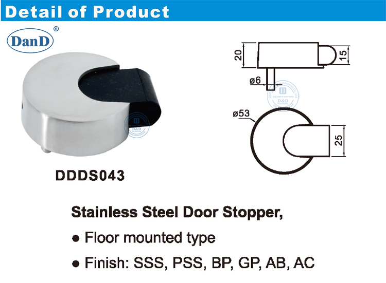 Gummistopps f&uuml;r T&uuml;ren