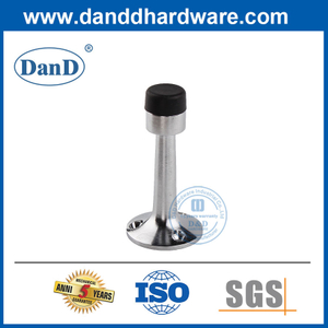 Zinklegungsschraube in Türstopper Satin Nickelplatte Silber Farbe Badezimmer Türstopp-DDDS019