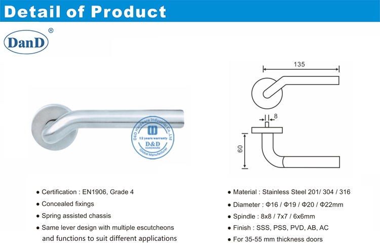 Externe T&uuml;rgriffe-D und D-Hardware