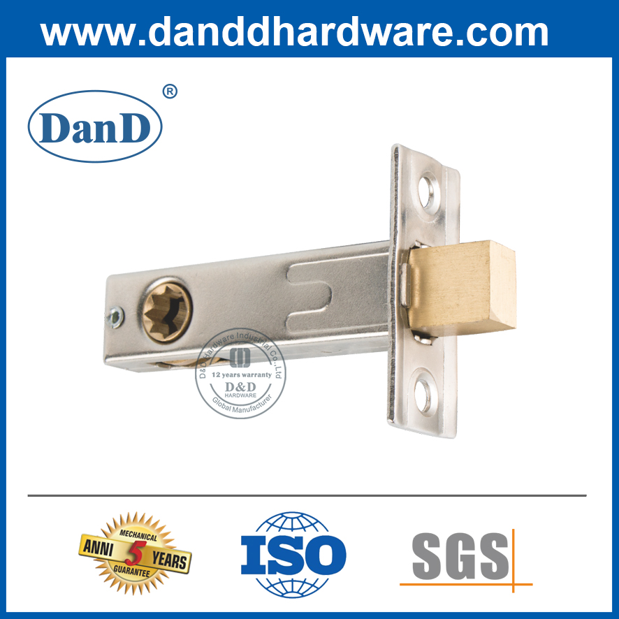 Neues Design Solid Messing WC Deadbolt für kommerzielle Tür-DDML033