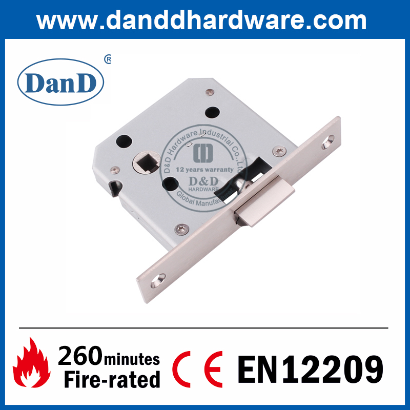 Massive Edelstahl 304 Deadbolt-Schließkörper für Toilettentür-DDML029-B