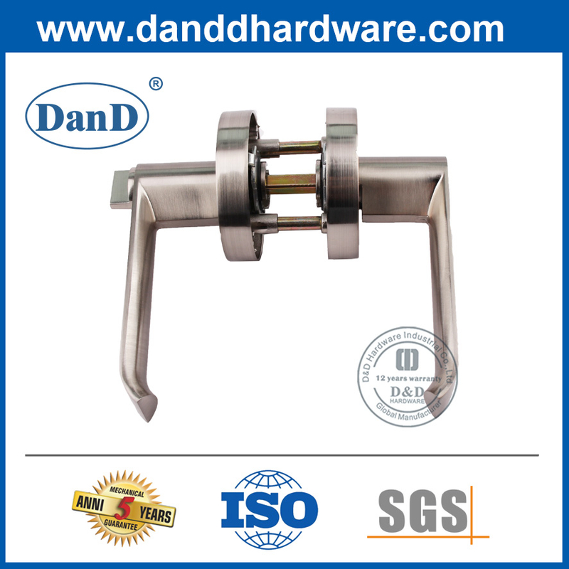 Einseitiger Lock-Zinklegierungs-Eingangstürhebel-Hebel-Lockset-DDLK092
