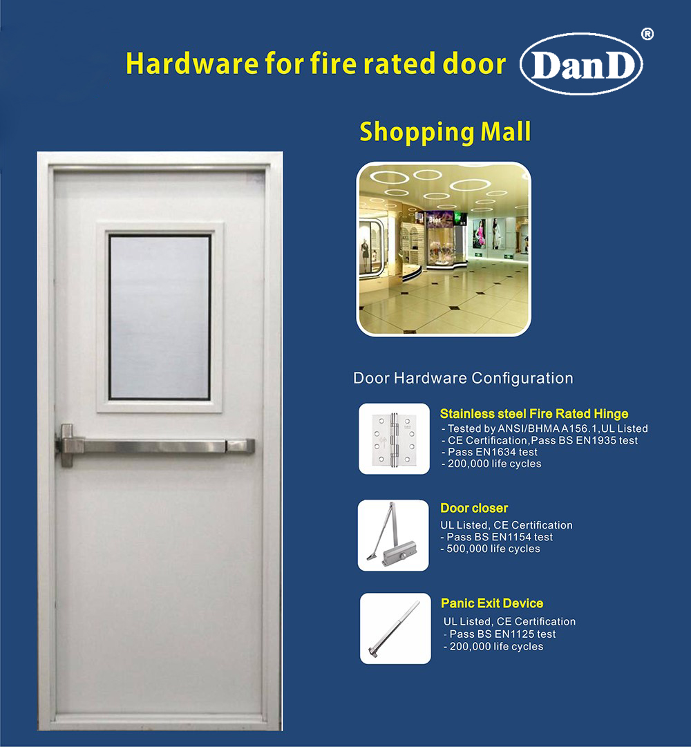 Welche Art von T&uuml;rhardware eignet sich f&uuml;r Brandbewertungs-T&uuml;ren-D- und D-Hardware