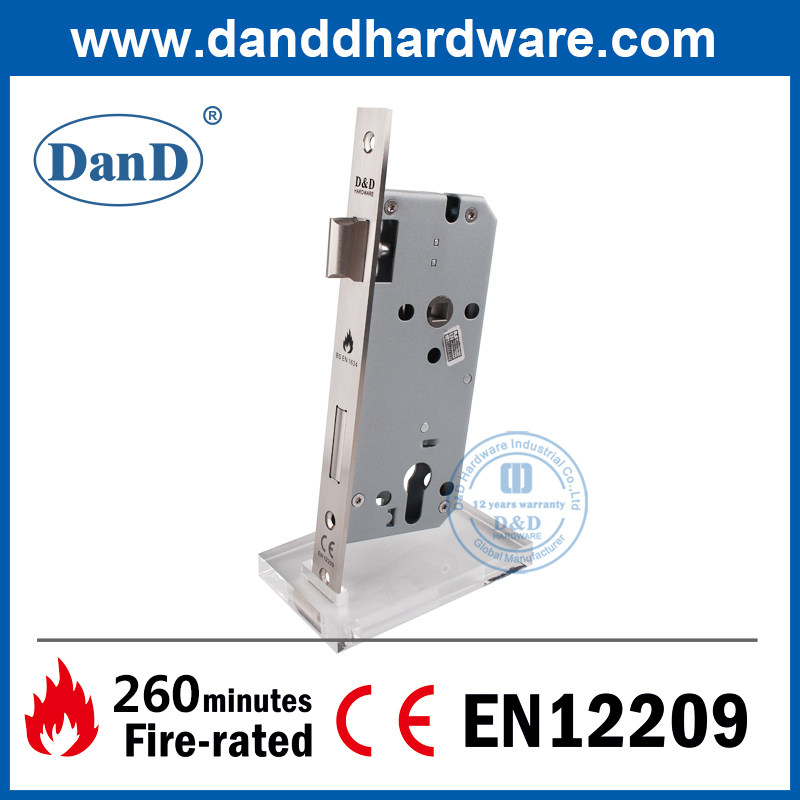 BS EN12209 Neue Mortice Sash Lock für Feuer externer Tür-DDML026-4585