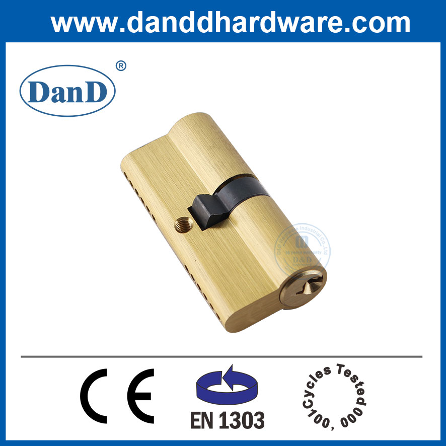 EN1303 70 mm Euro-Profil Doppelseitenzylinder-Türschloss mit Keys-DDLC003-70 mm-sb