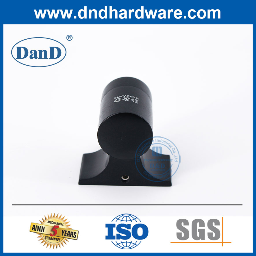 China Factory Black Magnet Türstopper Zinklegierung Industrie-Türstopp-DDDS033