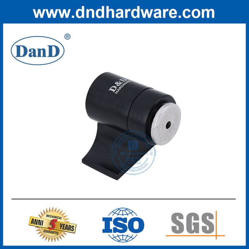 China Factory Black Magnet Türstopper Zinklegierung Industrie-Türstopp-DDDS033