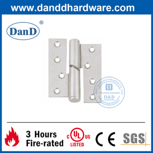 SUS316 Moderne Silberhebelabfall-Türscharnier für Metall-Tür-DDSS017