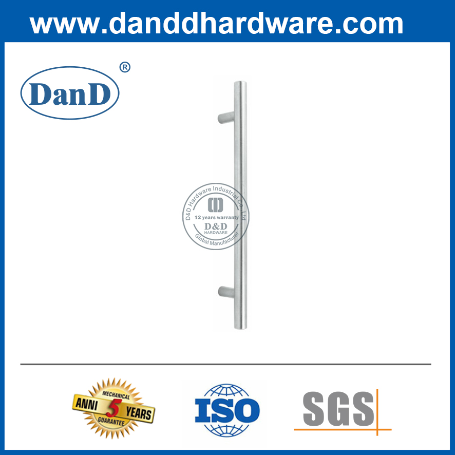 SS304 Moderne Tür für Eisenwaren gewerbliche Tür mit Handladung DDPH030