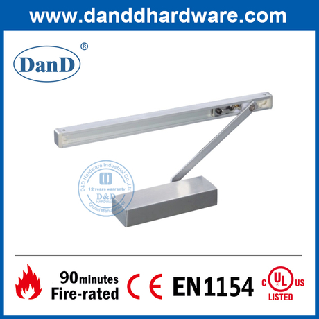 Ruhige 180-Grad Aluminiumhydraulische Schiebetürsteuerung-DDDC008