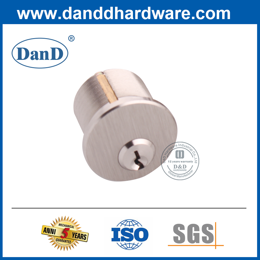 Messing 6 Pin Schläger "C " Keyway Rim-Zylinder mit SSS-Head Cover -DDLC011
