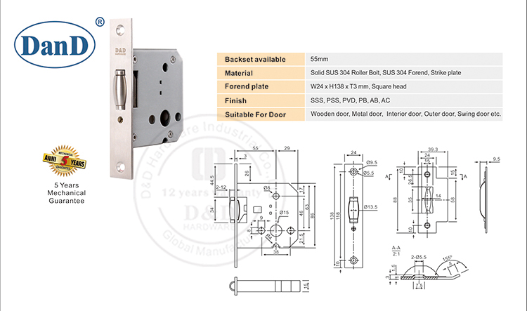 Sperren von Body -D und D Hardwarde