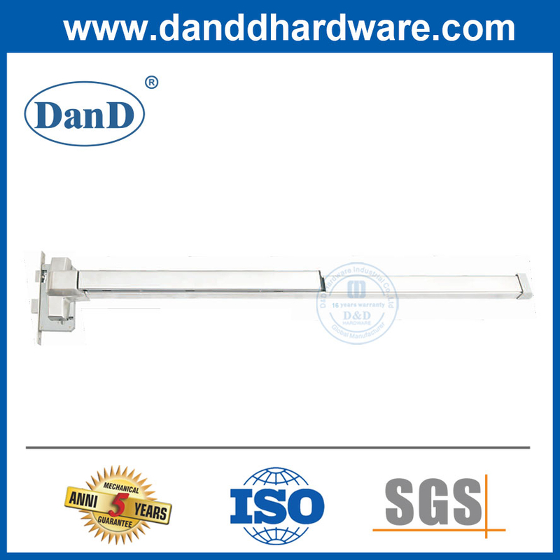 CE Mortise Lockset Notfall-Ausgangstür Druckstab Edelstahl Push Stange Lock-DDPD038