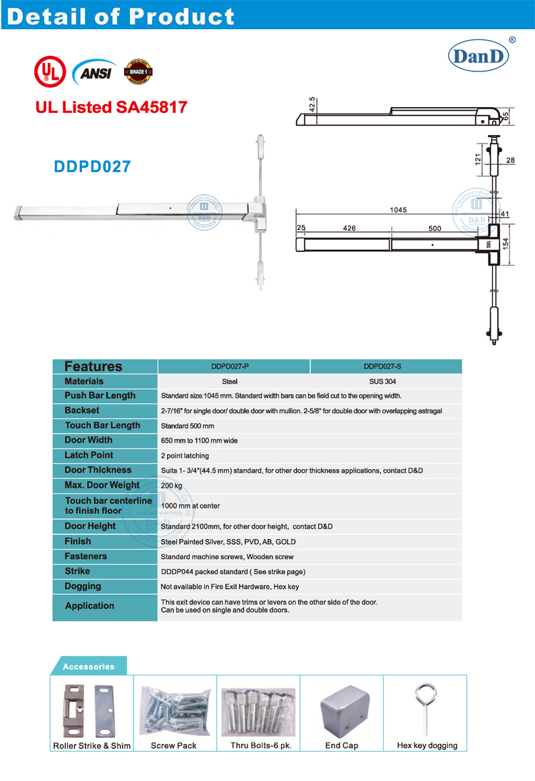 Panikbar f&uuml;r einzelne T&uuml;ren