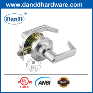 Ansi Grad 1 Zinklegierungshebel-Röhren-Lockset für Metall-Tür-DDLK009