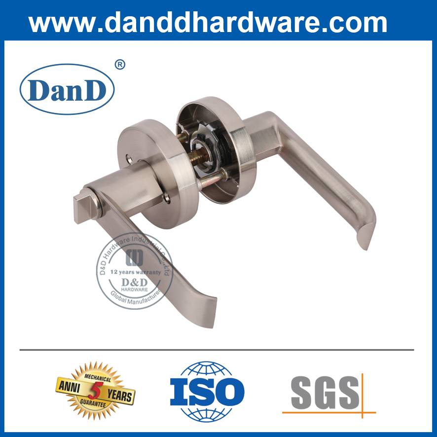 Einseitiger Lock-Zinklegierungs-Eingangstürhebel-Hebel-Lockset-DDLK092